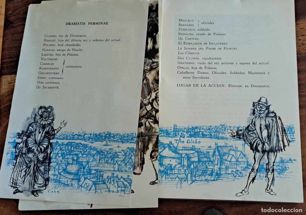 Libros de segunda mano: Lote 2 libros ediciones Marte. El diablo cojuelo y Hamlet - Foto 8