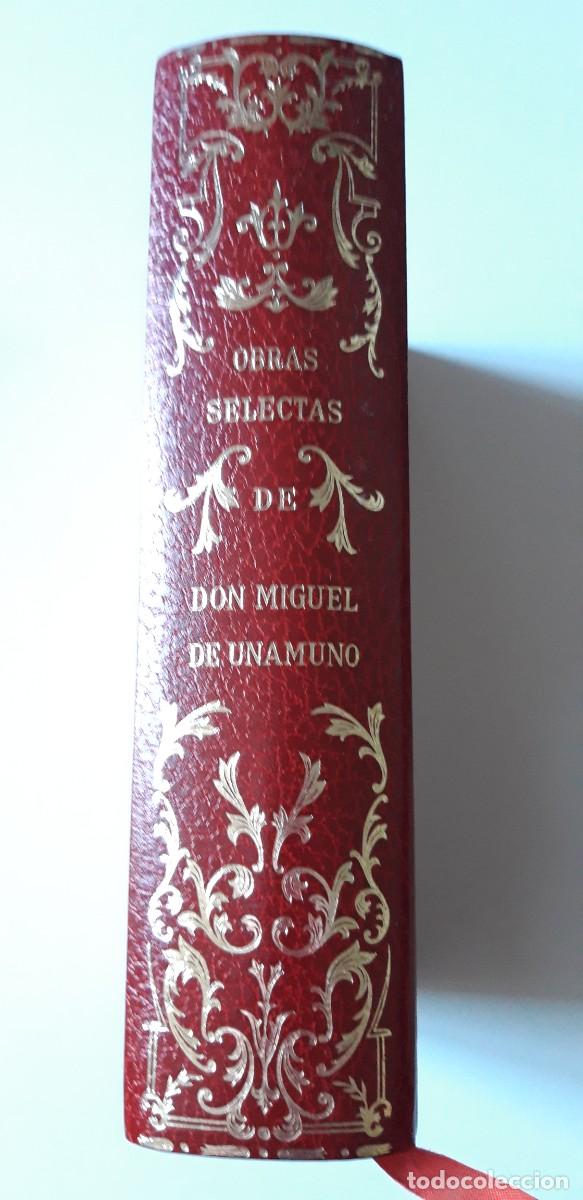 Libros de segunda mano: Obras selectas de Don Miguel de Unamuno - Foto 2
