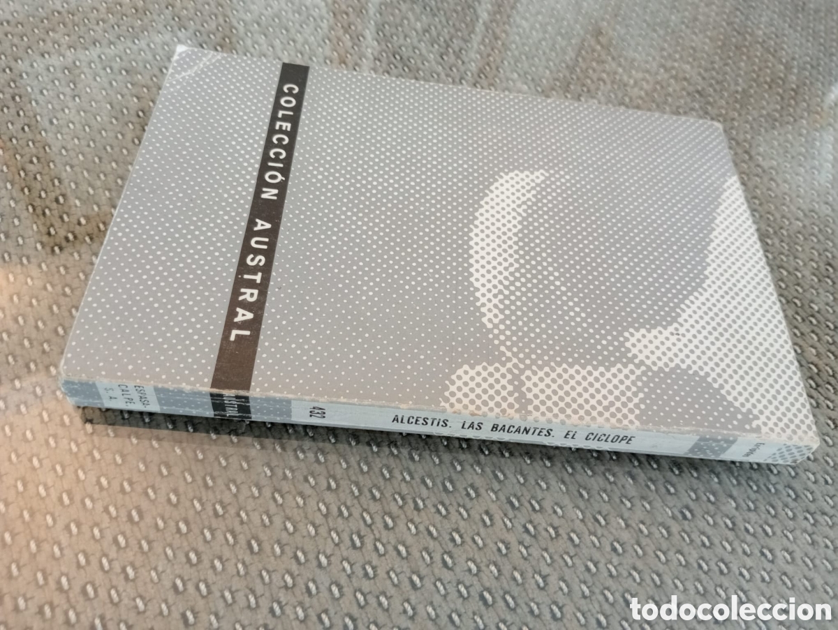 Libros de segunda mano: EUR&Iacute;PIDES : Alcestis / Las bacantes / El c&iacute;clope, - Foto 4