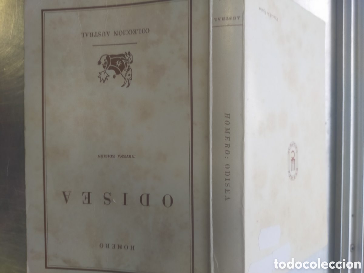 Libros de segunda mano: Homero.Odisea.Novena Edici&oacute;n. - Foto 2