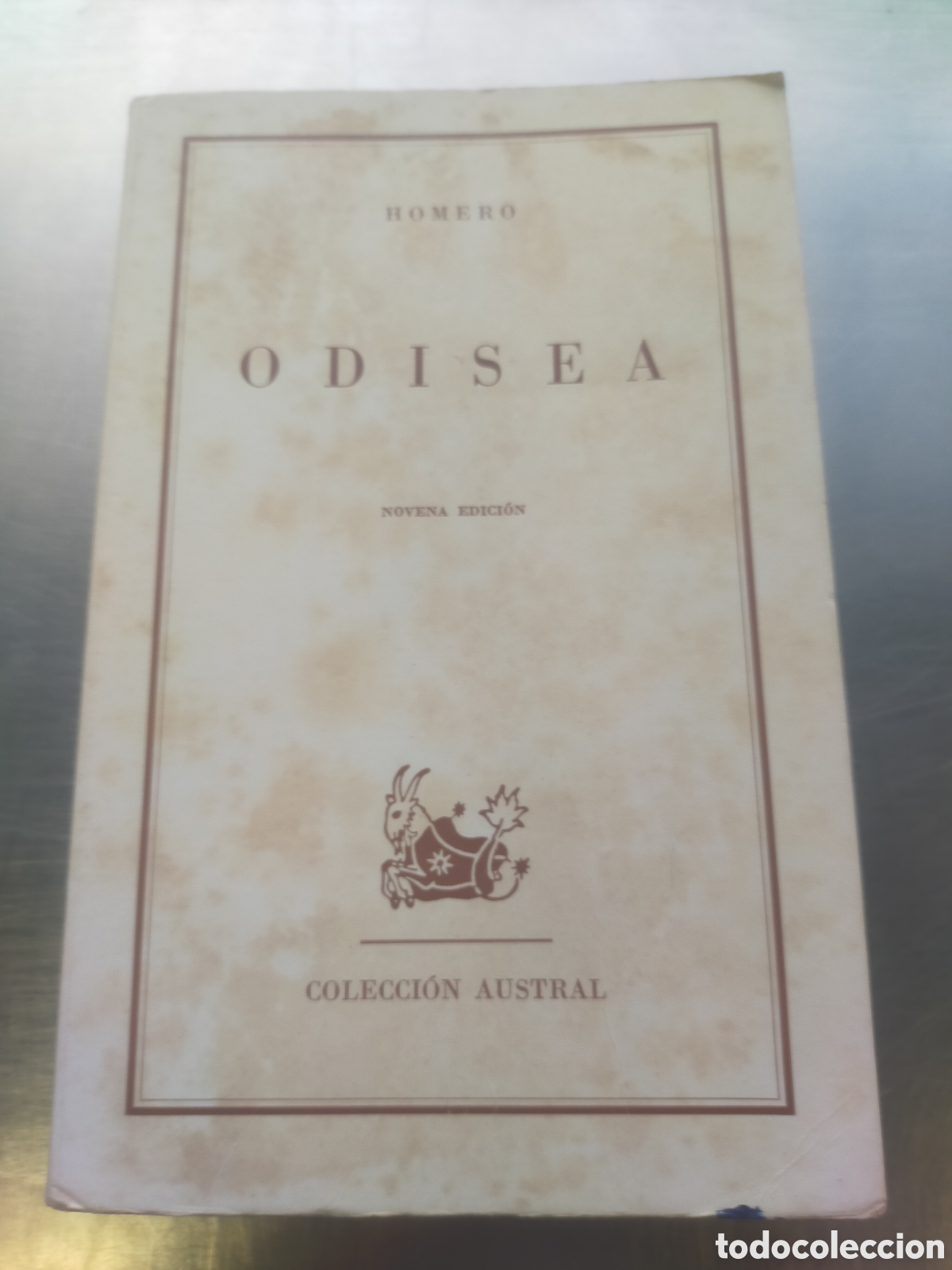 Libros de segunda mano: Homero.Odisea.Novena Edici&oacute;n. - Foto 1