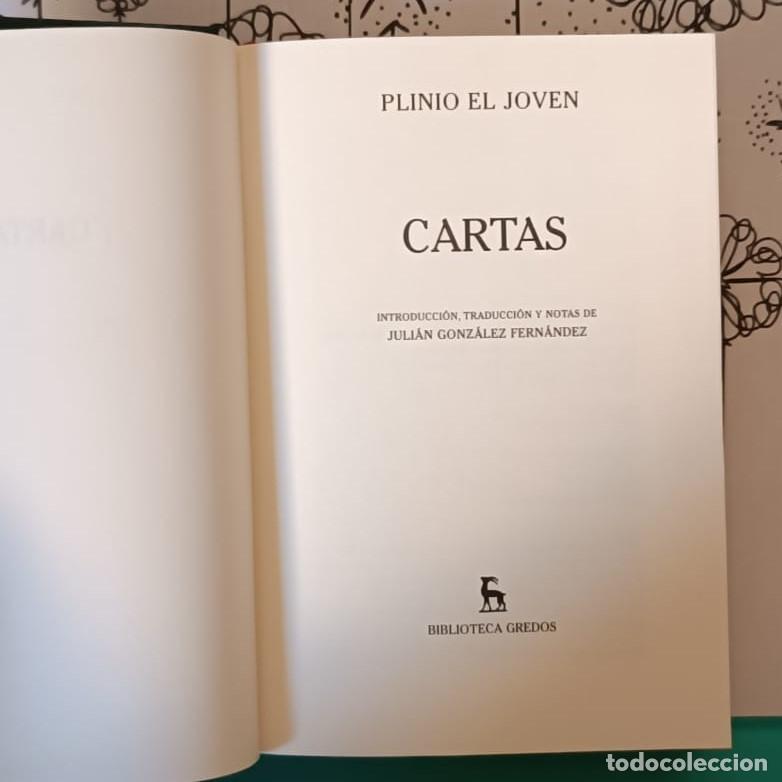 Libros de segunda mano: PLINIO EL JOVEN. CARTAS. GREDOS, 2008. - Foto 4