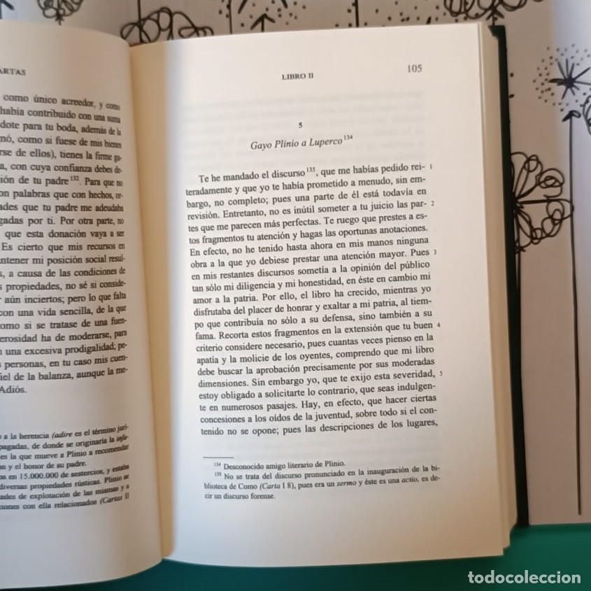 Libros de segunda mano: PLINIO EL JOVEN. CARTAS. GREDOS, 2008. - Foto 7