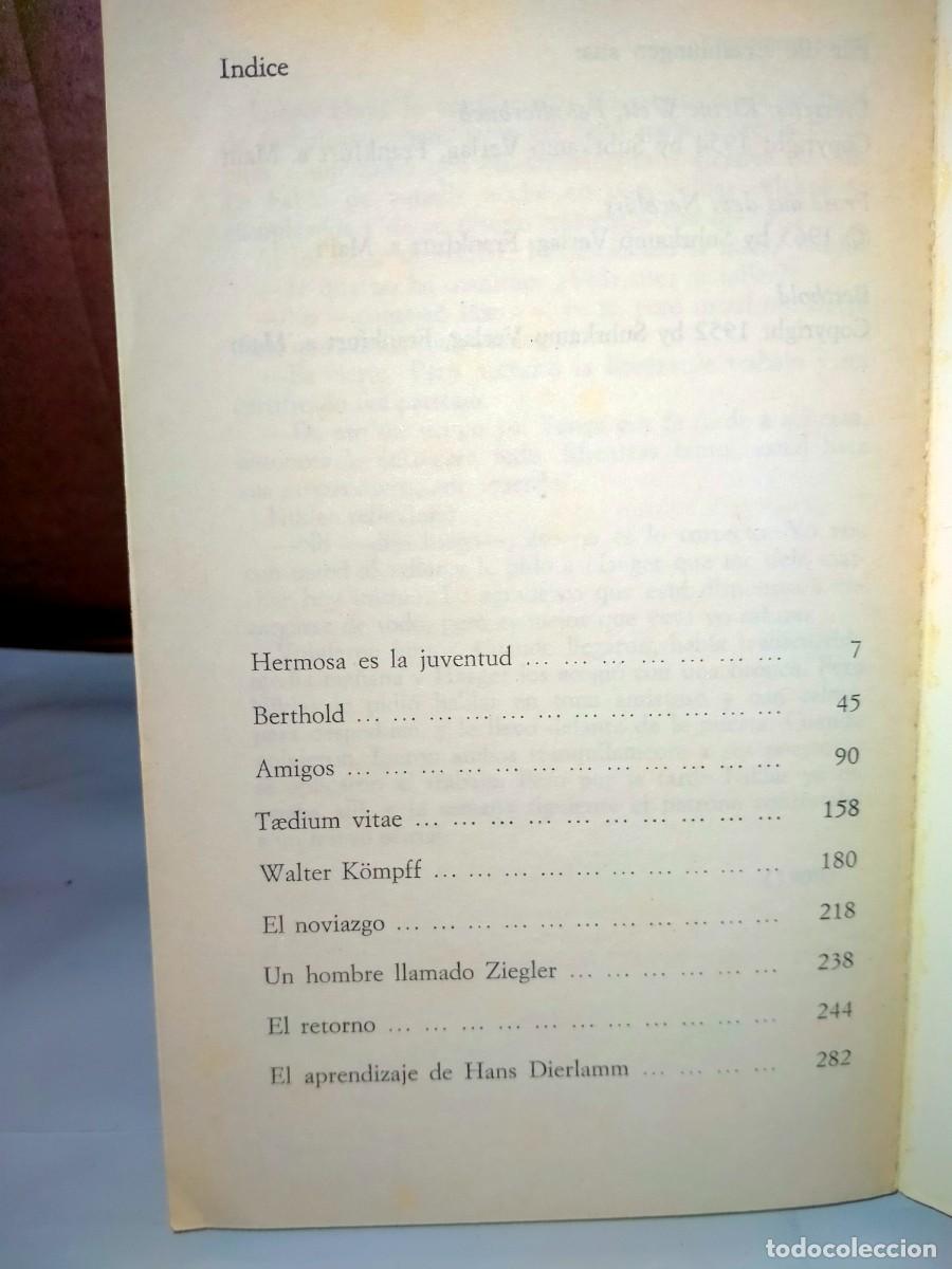 Libros de segunda mano: HERMANN HESSE. CUENTOS (4TOMOS) . ALIANZA - Foto 6
