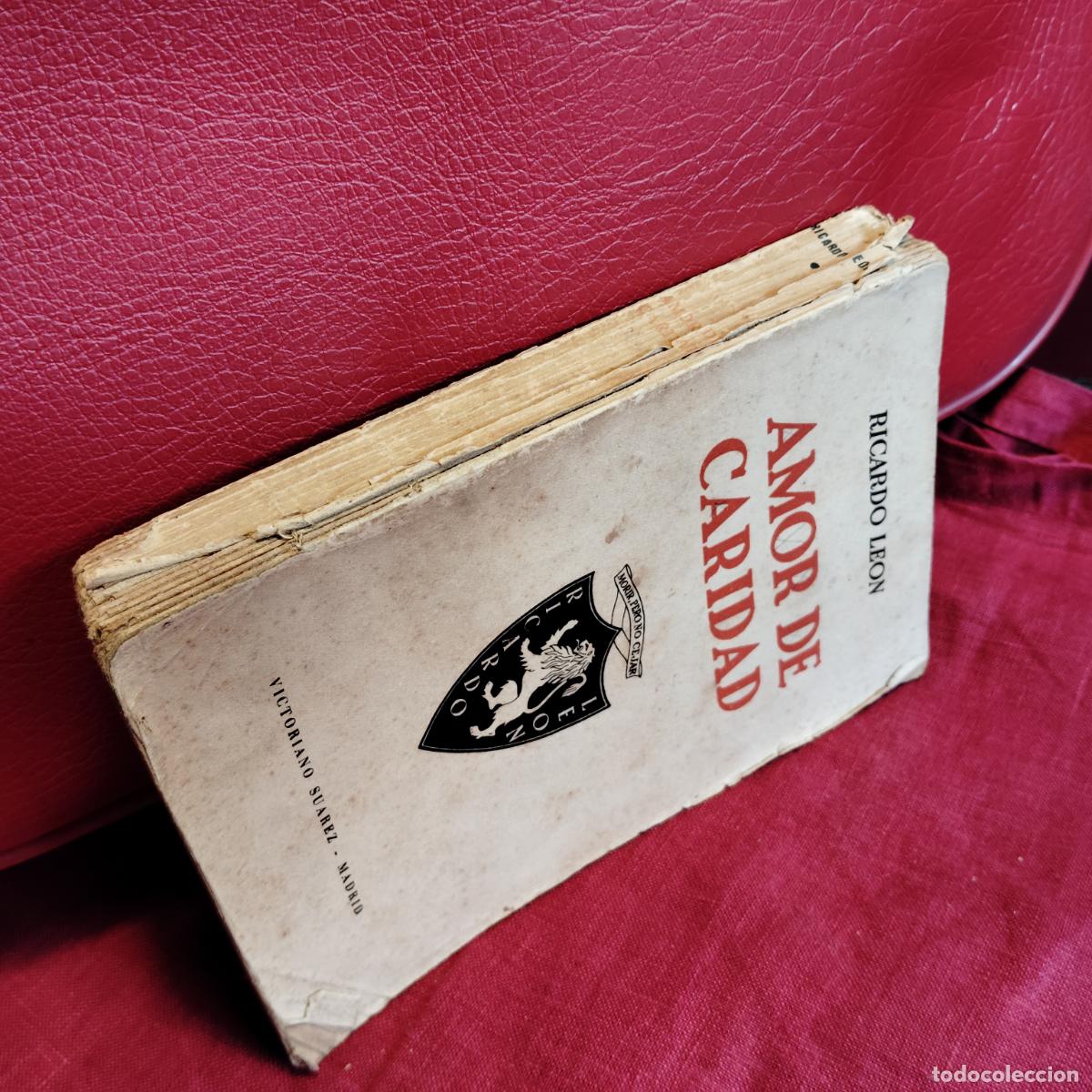 Libros de segunda mano: Amor de caridad - Le&oacute;n, Ricardo - Foto 2