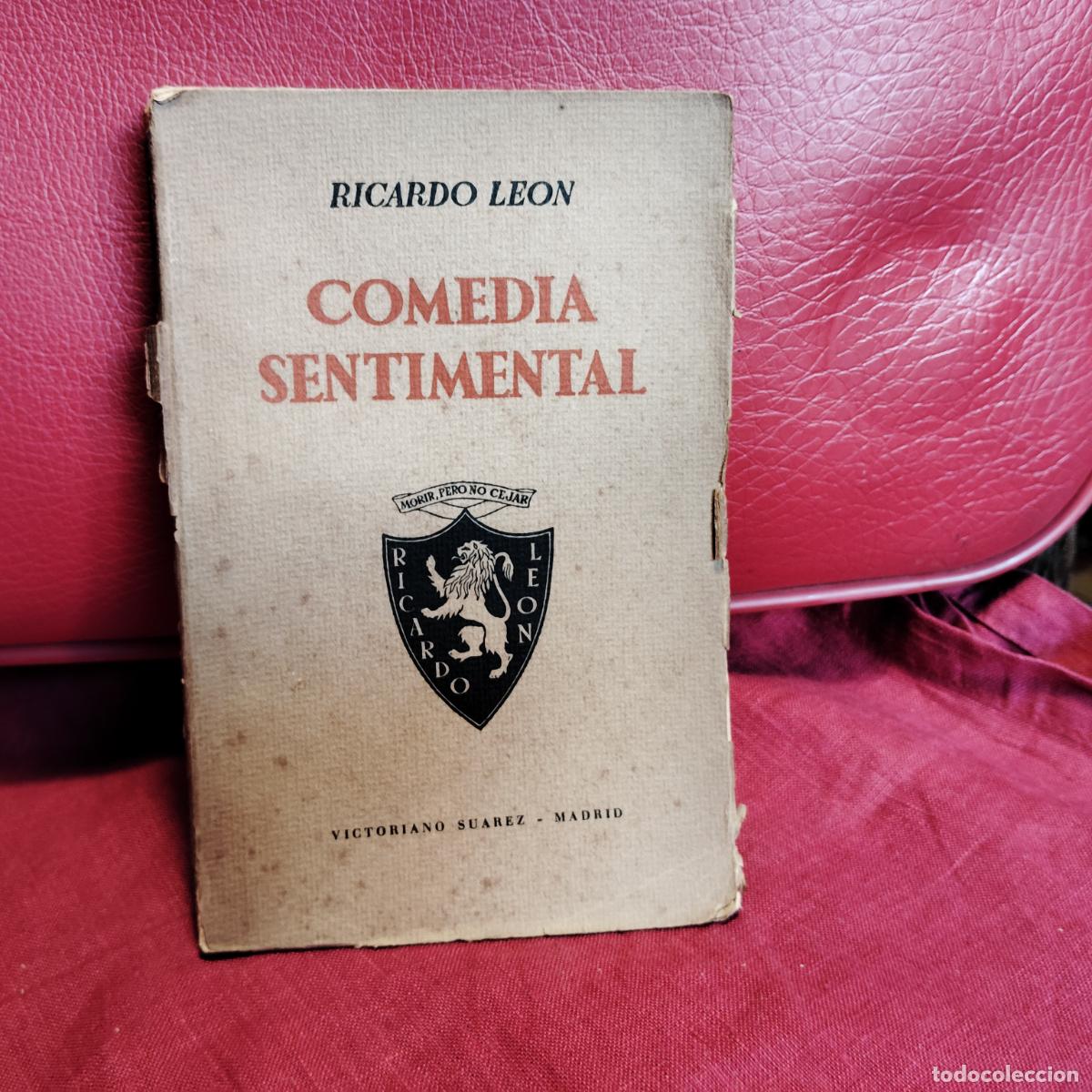 Libros de segunda mano: Comedia sentimental - Le&oacute;n, Ricardo - Foto 1
