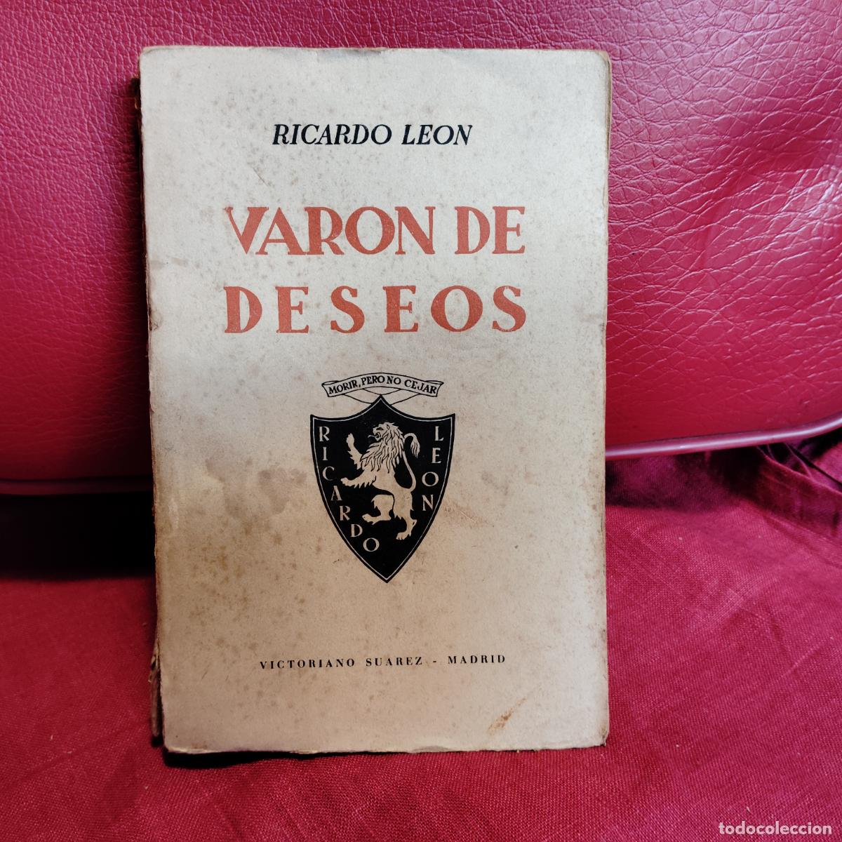 Libros de segunda mano: Var&oacute;n de deseos - Le&oacute;n, Ricardo - Foto 1