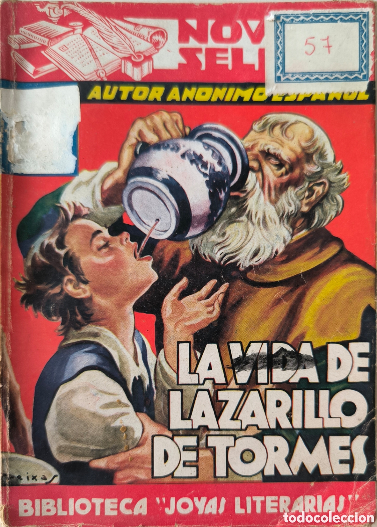 Libros de segunda mano: LA VIDA DEL LAZARILLO DE TORMES. AN&Oacute;NIMO 1941 - Foto 1