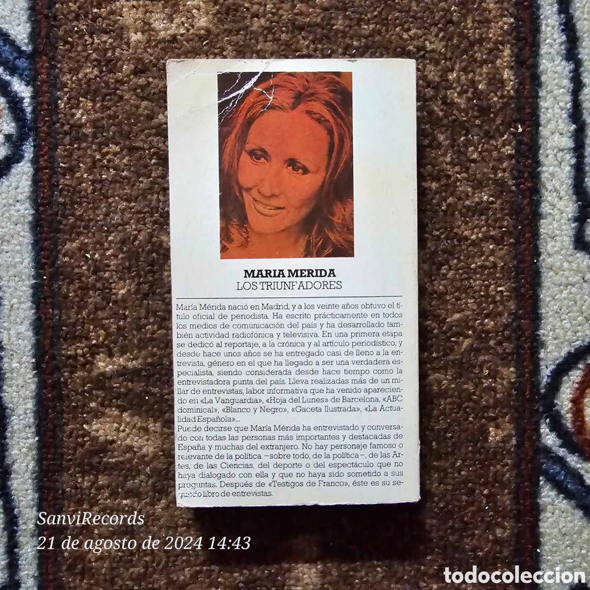 Libros de segunda mano: LOS TRIUNFADORES (MARIA MERIDA) (PLAZA & JANES) - Foto 2