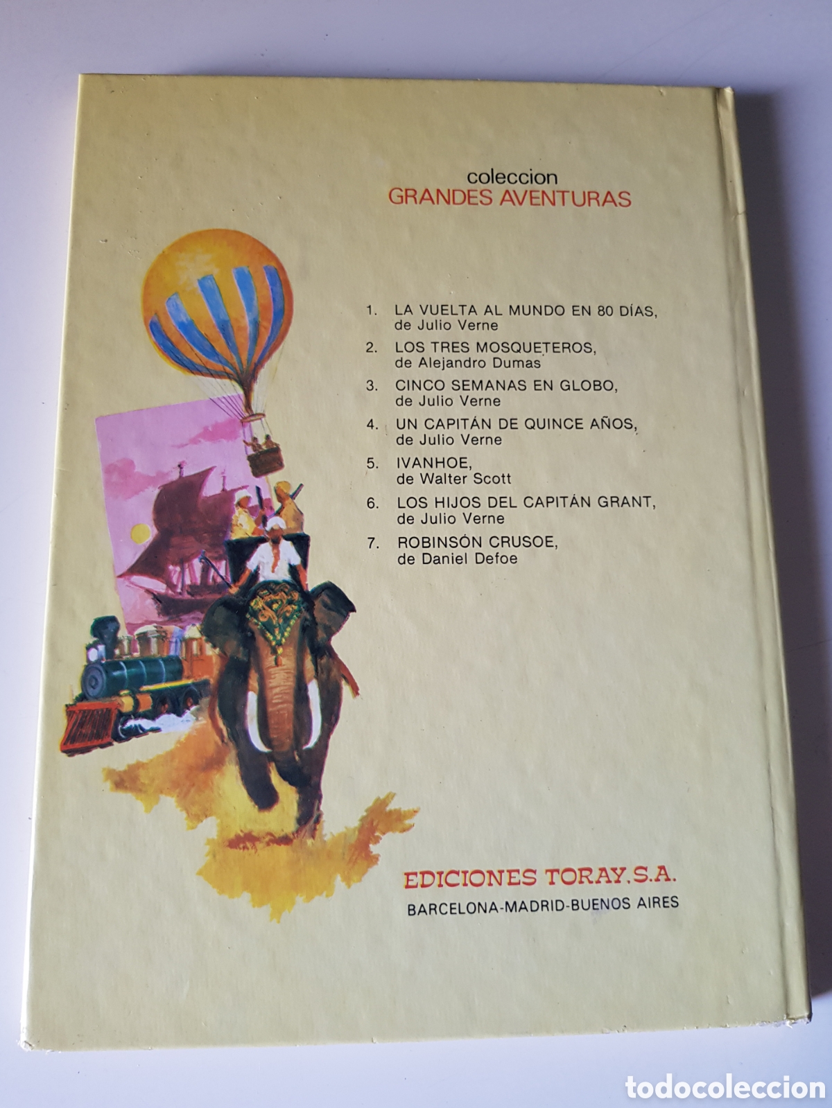 Libros de segunda mano: Robins&oacute;n crusoe. Daniel Defoe,ediciones Toray, S.A.., 1986 - Foto 3