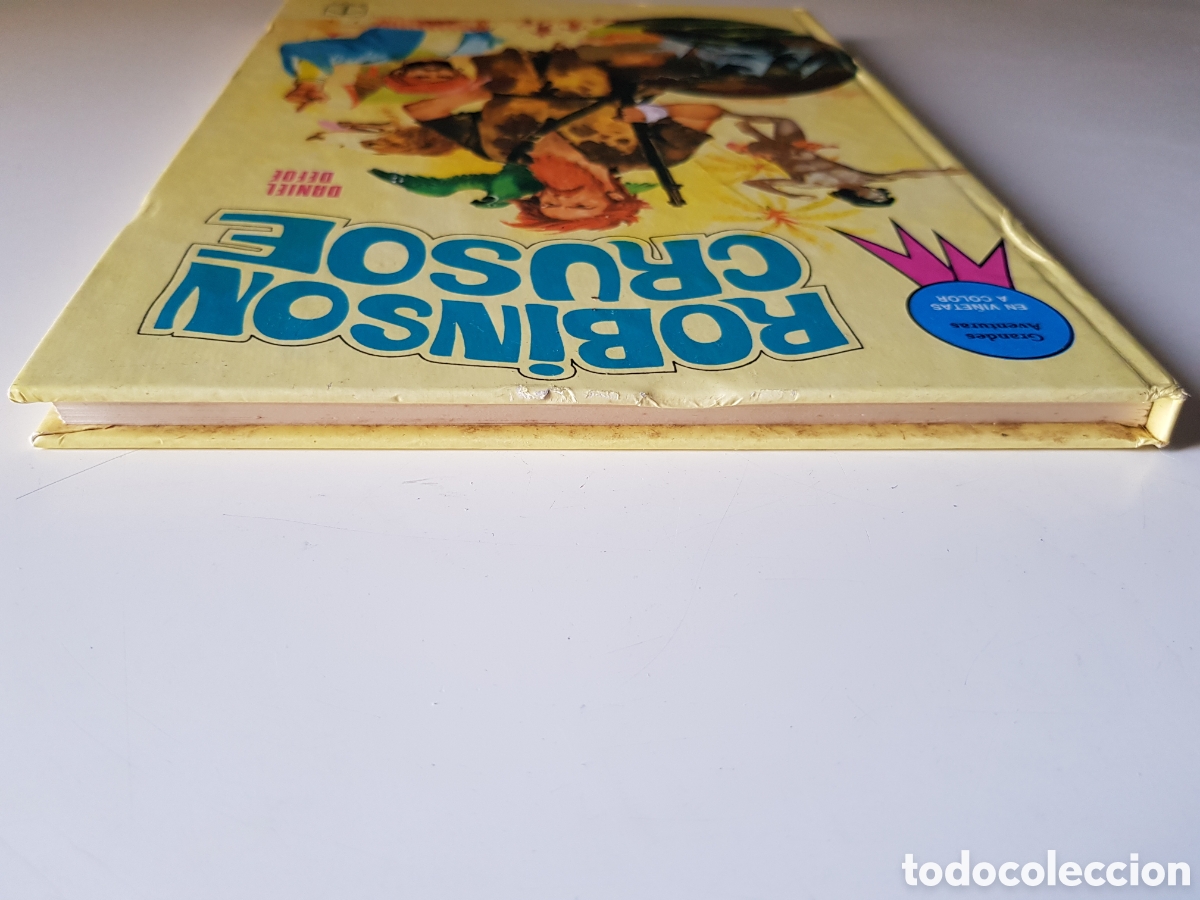 Libros de segunda mano: Robins&oacute;n crusoe. Daniel Defoe,ediciones Toray, S.A.., 1986 - Foto 5