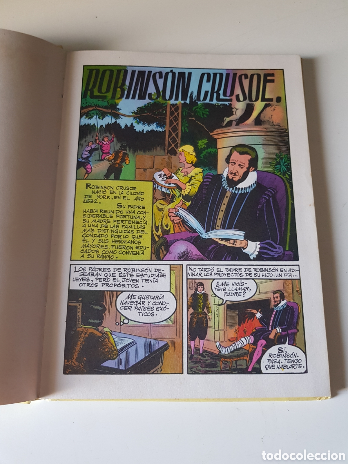 Libros de segunda mano: Robins&oacute;n crusoe. Daniel Defoe,ediciones Toray, S.A.., 1986 - Foto 13