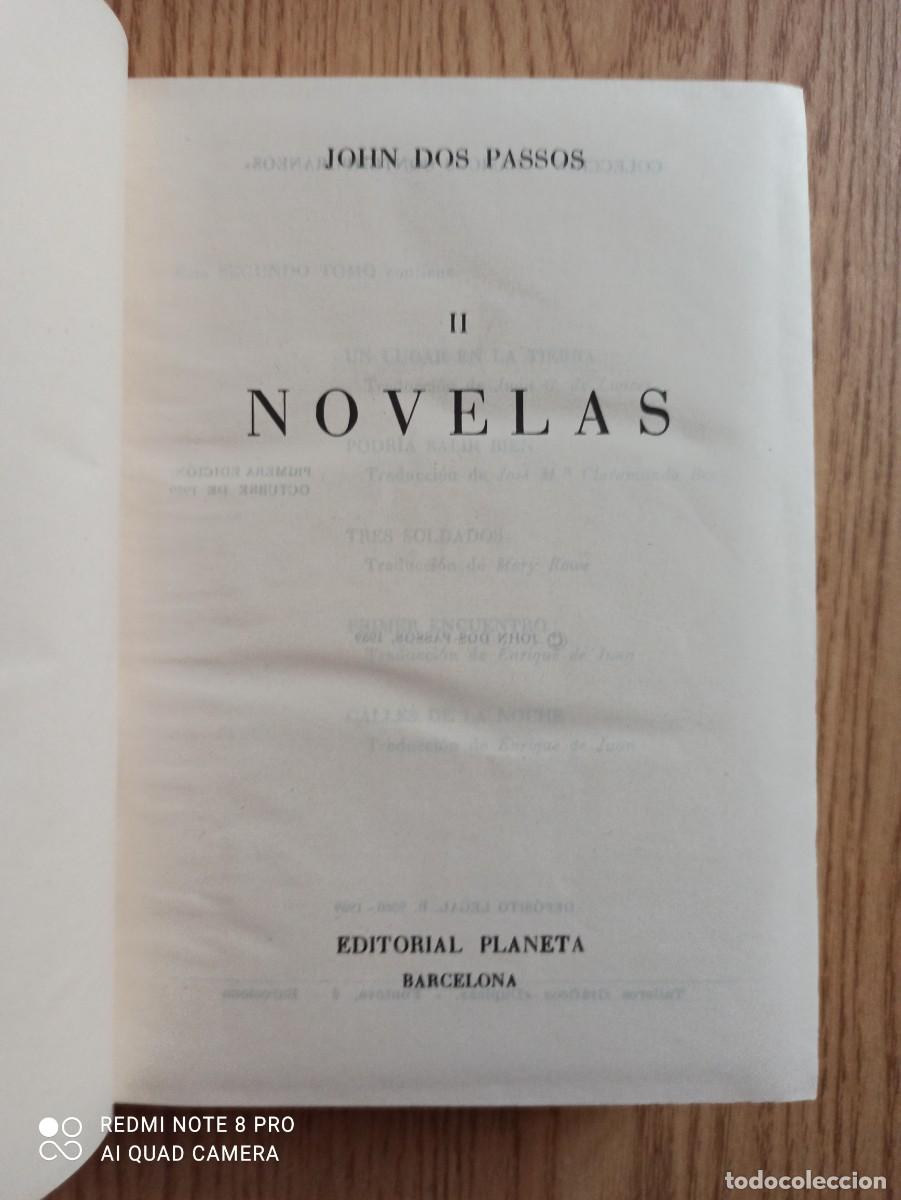 Libros de segunda mano: NOVELAS (JOHN DOS PASSOS) - EDITORIAL PLANETA [1&ordf;EDICI&Oacute;N 1959] - Foto 4