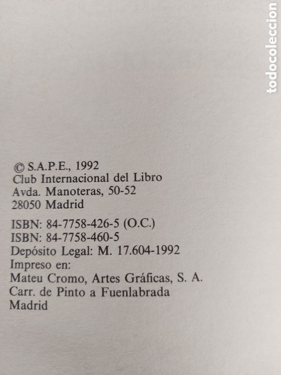 Libros de segunda mano: EL DIABLO COJUELO a&ntilde;o 1992 - Foto 4