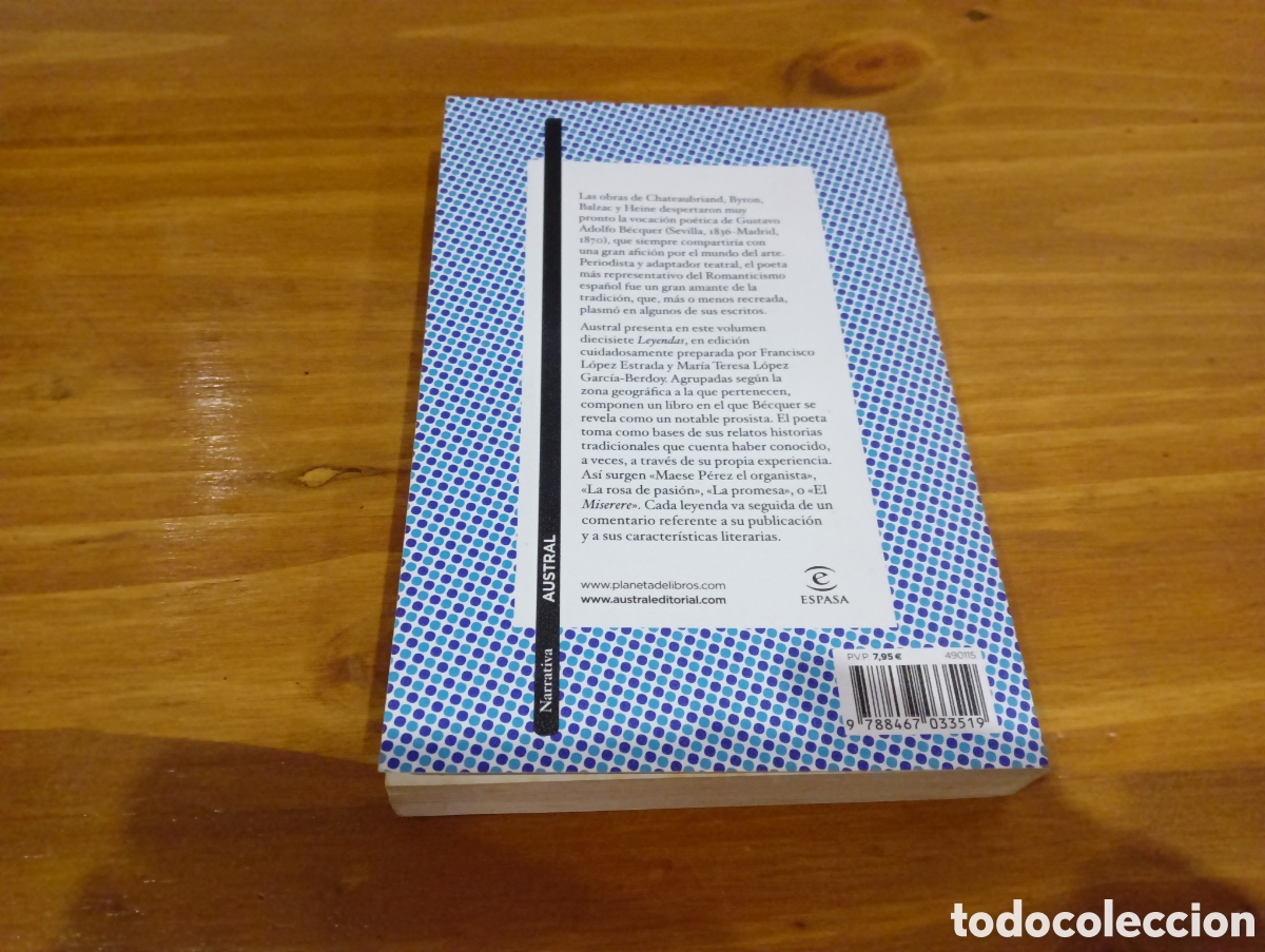 Libros de segunda mano: Gustavo Adolfo B&eacute;cquer leyendas - Foto 5