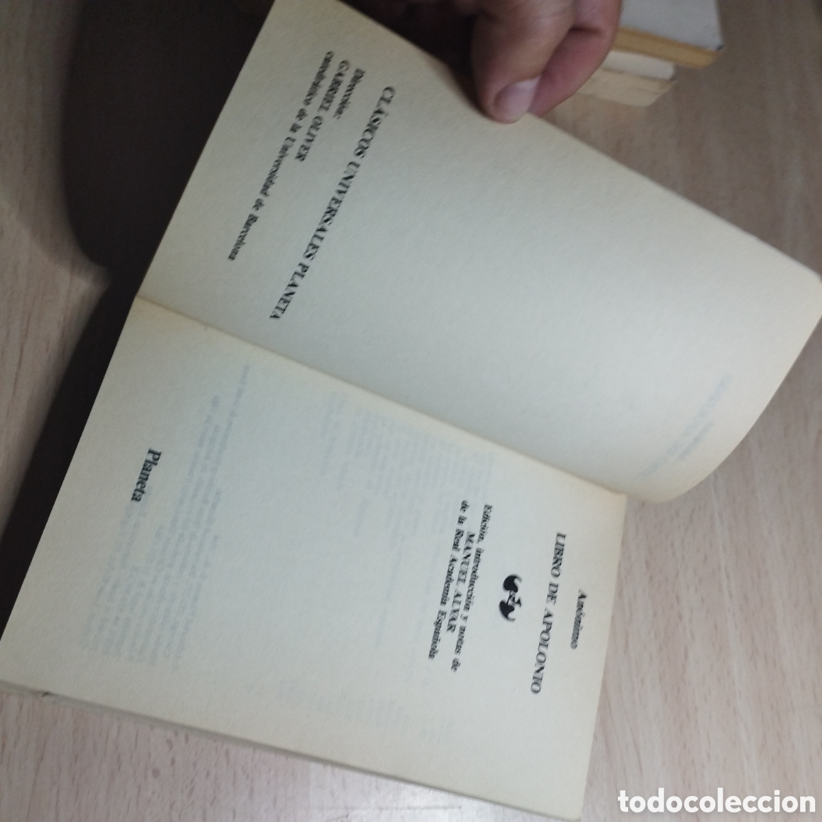 Libros de segunda mano: Libro de Apolonio. An&oacute;nimo. 1984. Cl&aacute;sicos Universales Planeta. 80 - Foto 4