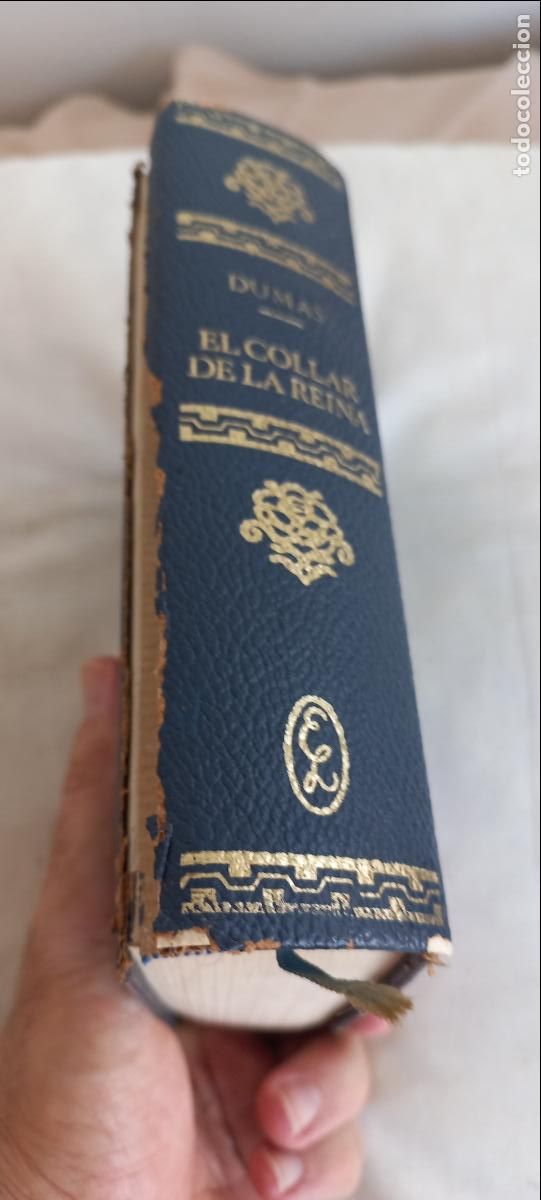 Libros de segunda mano: ALEJANDRO DUMAS. EL COLLAR DE LA REINA. EDITORIAL LORENZANA. 1968. 2&ordf; EDICION - Foto 2