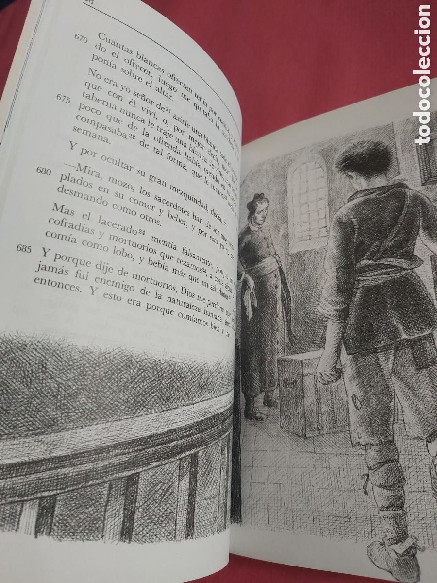 Libros de segunda mano: LAZARILLO DE TORMES # AN&Oacute;NIMO # ANAYA 1985 - Foto 7