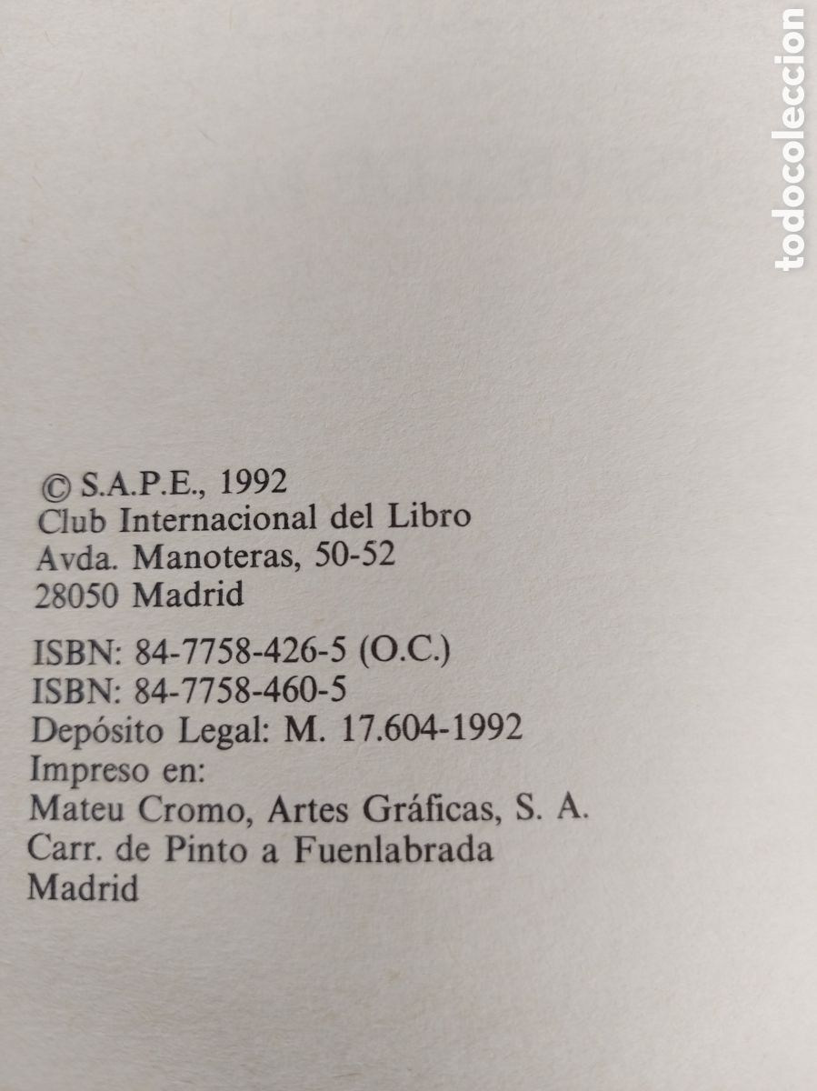 Libros de segunda mano: EL DIABLO COJUELO a&ntilde;o 1992 - Foto 3