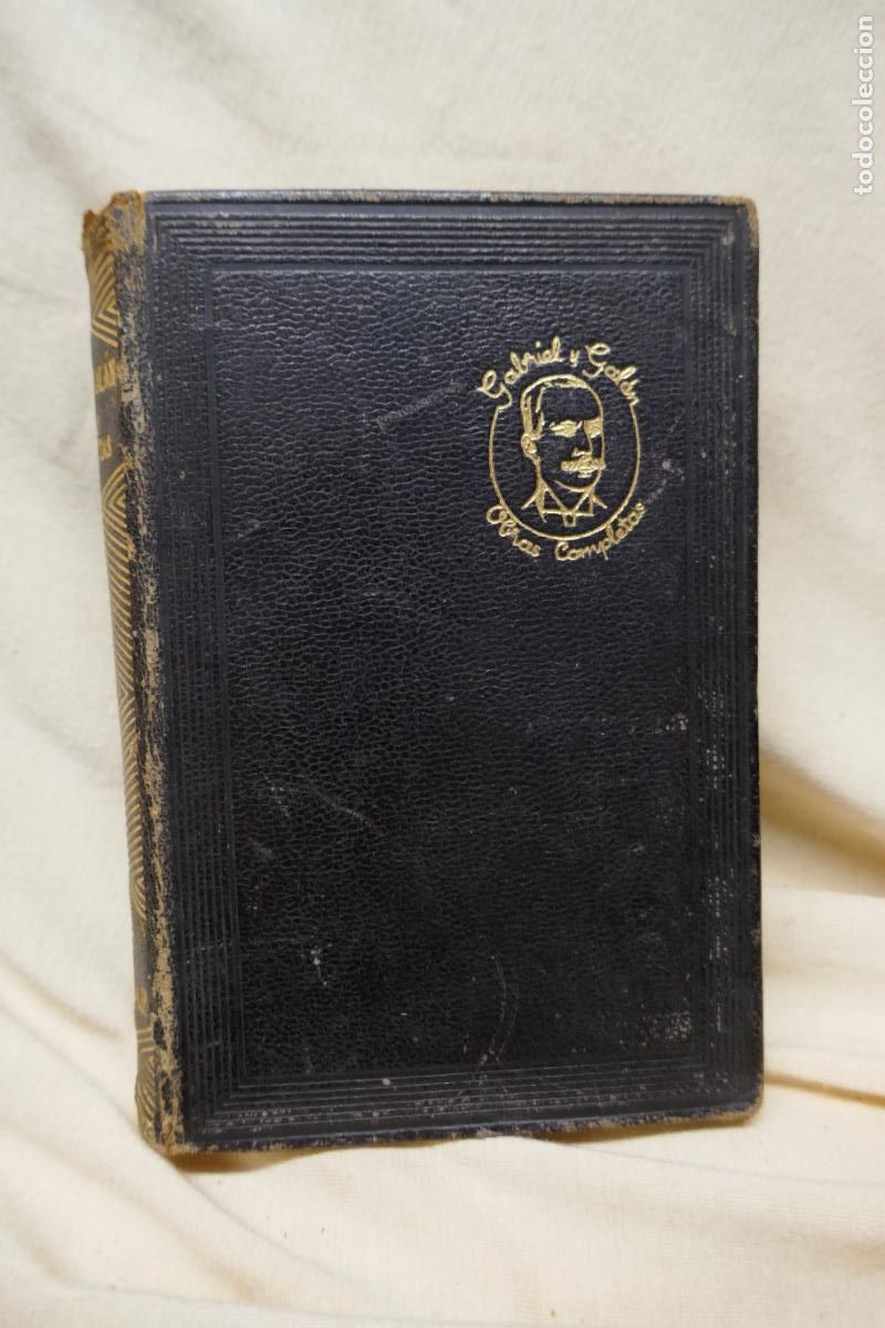 Libros de segunda mano: Gabriel y Gal&aacute;n. Obras completas. . Aguilar 1945 - Foto 2