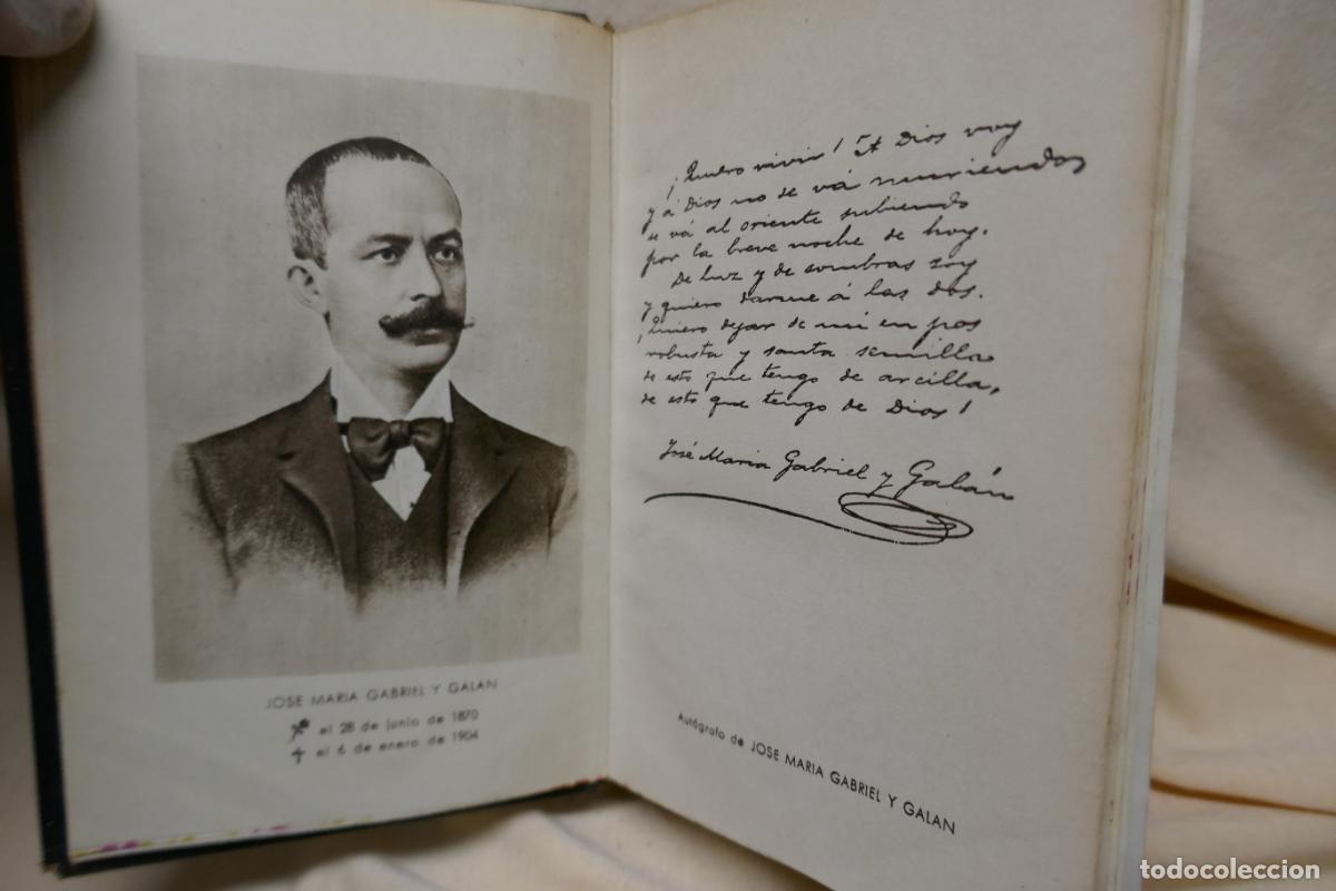 Libros de segunda mano: Gabriel y Gal&aacute;n. Obras completas. . Aguilar 1945 - Foto 6