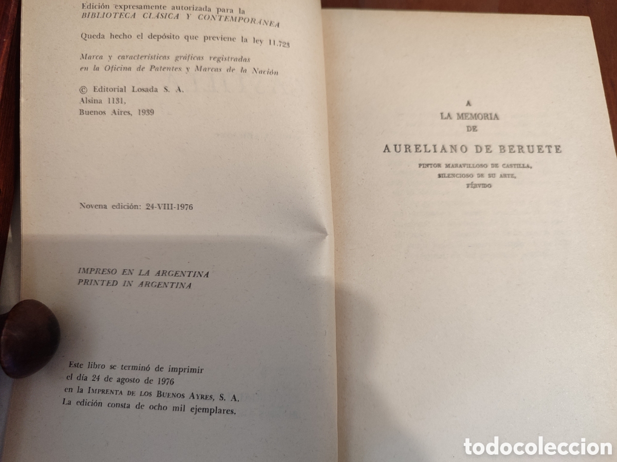 Libros de segunda mano: Castilla. Azor&iacute;n. Losada - Foto 3