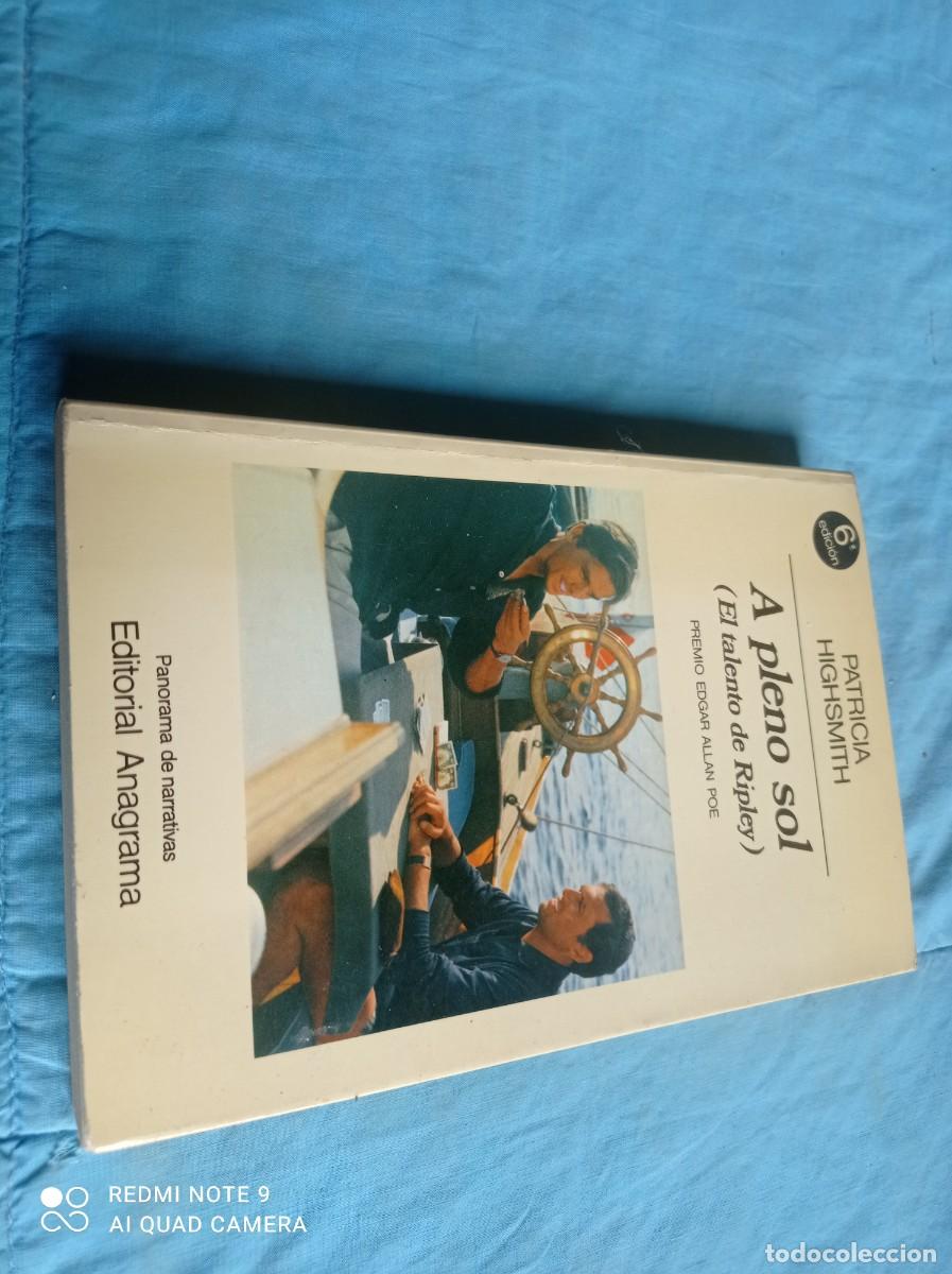 Libros de segunda mano: A PLENO SOL / PATRICIA HIGHSMITH / GV 57 / ANAGRAMA - Foto 1