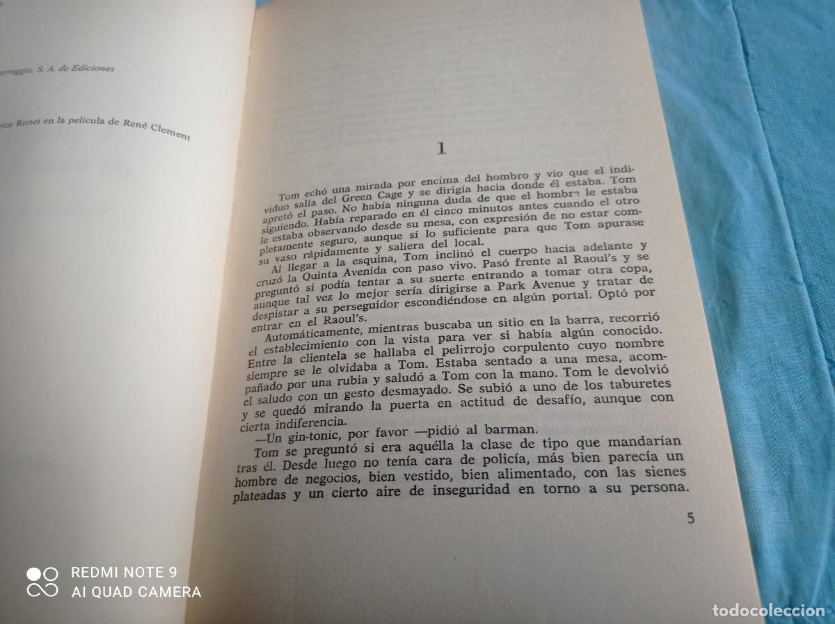 Libros de segunda mano: A PLENO SOL / PATRICIA HIGHSMITH / GV 57 / ANAGRAMA - Foto 6
