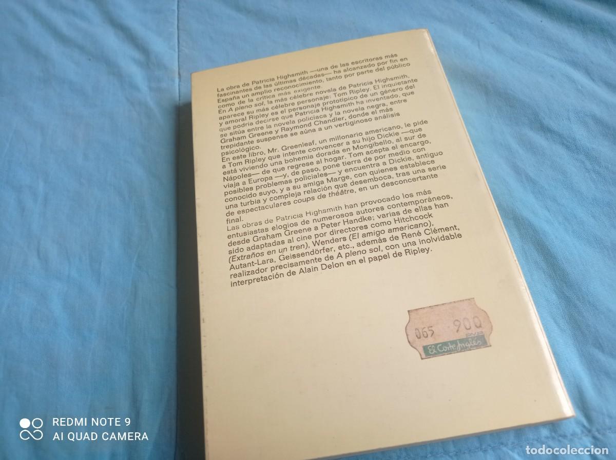 Libros de segunda mano: A PLENO SOL / PATRICIA HIGHSMITH / GV 57 / ANAGRAMA - Foto 7