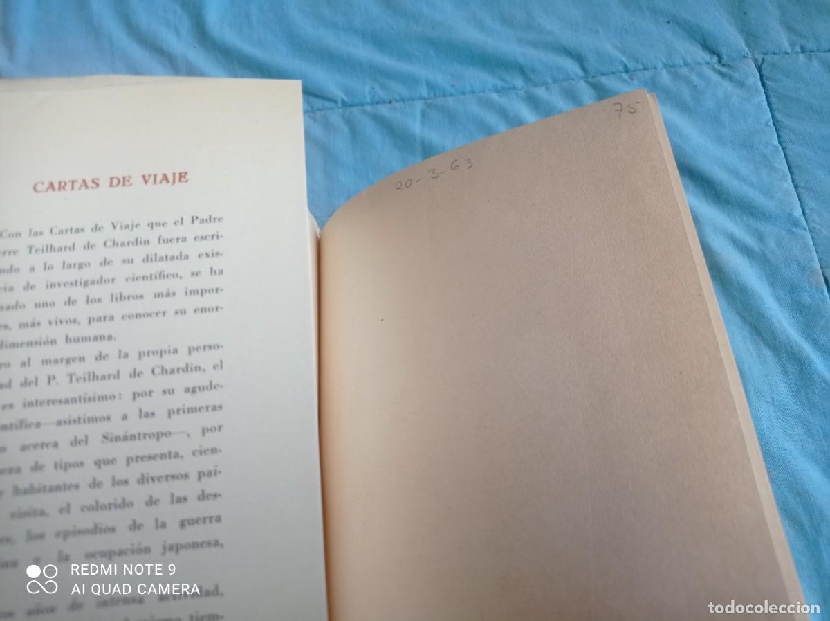 Libros de segunda mano: CARTAS DE VIAJE / P.TEILHARD DE CHARDIN / GV 57 / TAURUS - Foto 5