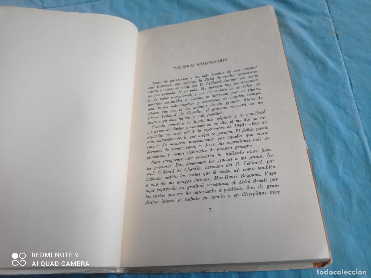 Libros de segunda mano: CARTAS DE VIAJE / P.TEILHARD DE CHARDIN / GV 57 / TAURUS - Foto 10