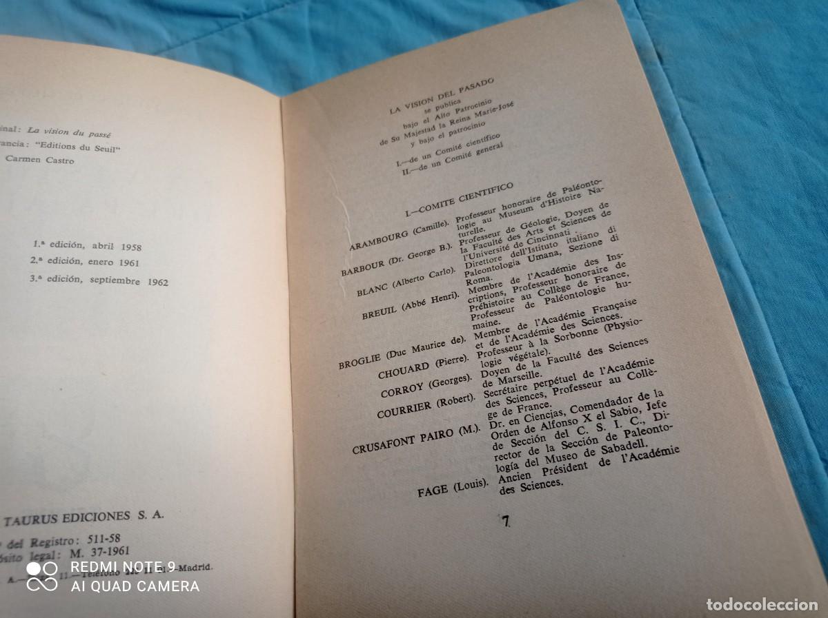 Libros de segunda mano: LA VISION DEL PASADO / P.TEILHARD DE CHARDIN / GV 57 / TAURUS - Foto 10