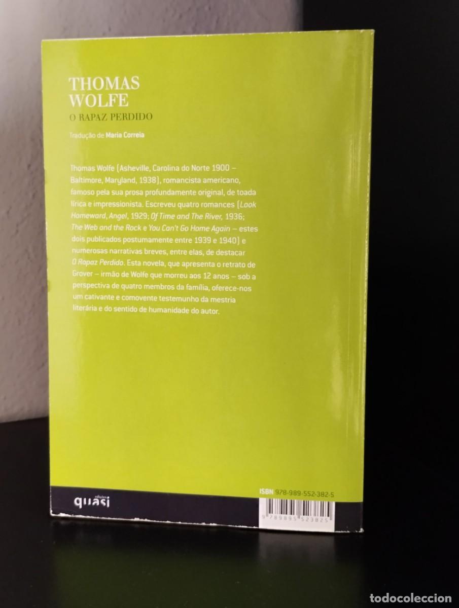 Libros de segunda mano: O rapaz perdido de Thomas Wolfe - Foto 2