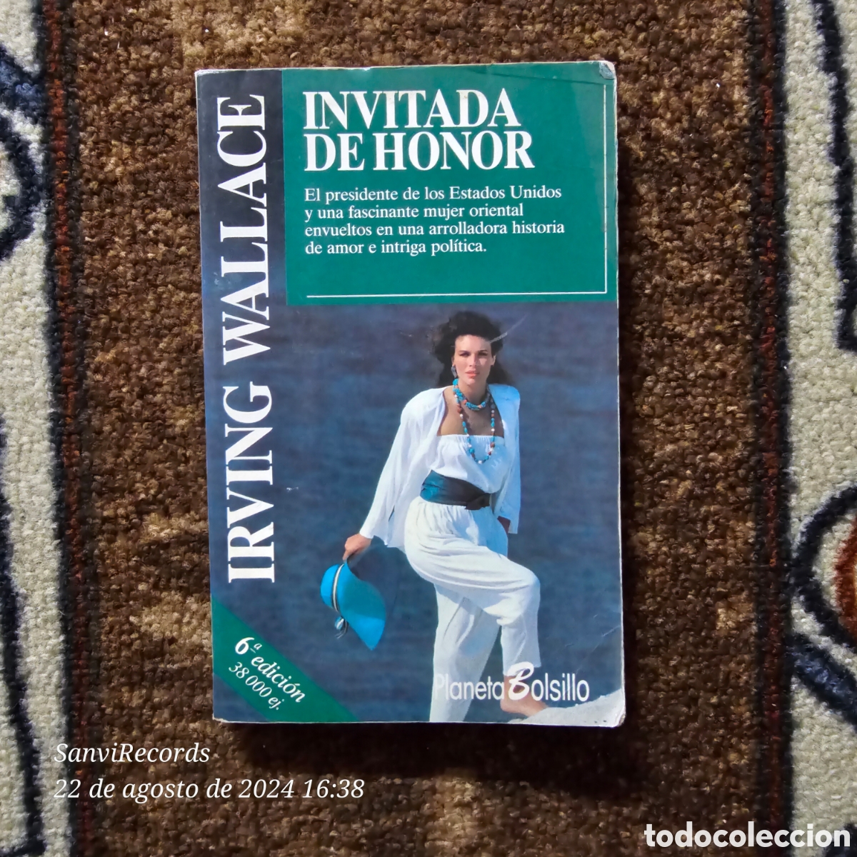Libros de segunda mano: INVITADA DE HONOR (IRVING WALLACE) (PLANETA) - Foto 1