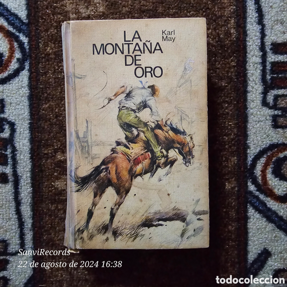 Libros de segunda mano: LA MONTA&Ntilde;A DE ORO (KARL MAY) (C&Iacute;RCULO DE LECTORES) - Foto 1