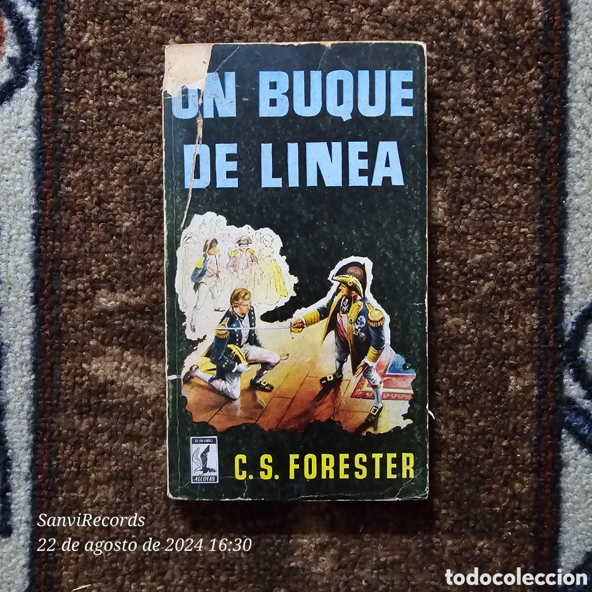 Libros de segunda mano: UN BUQUE DE LINEA (C.S. FORESTER) (ALCOTAN) - Foto 1