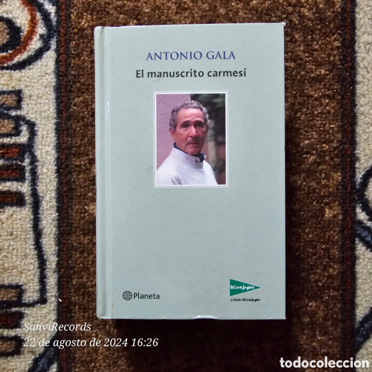 Libros de segunda mano: EL MANUSCRITO CARMES&Iacute; (ANTONIO GALA) (PLANETA) - Foto 1