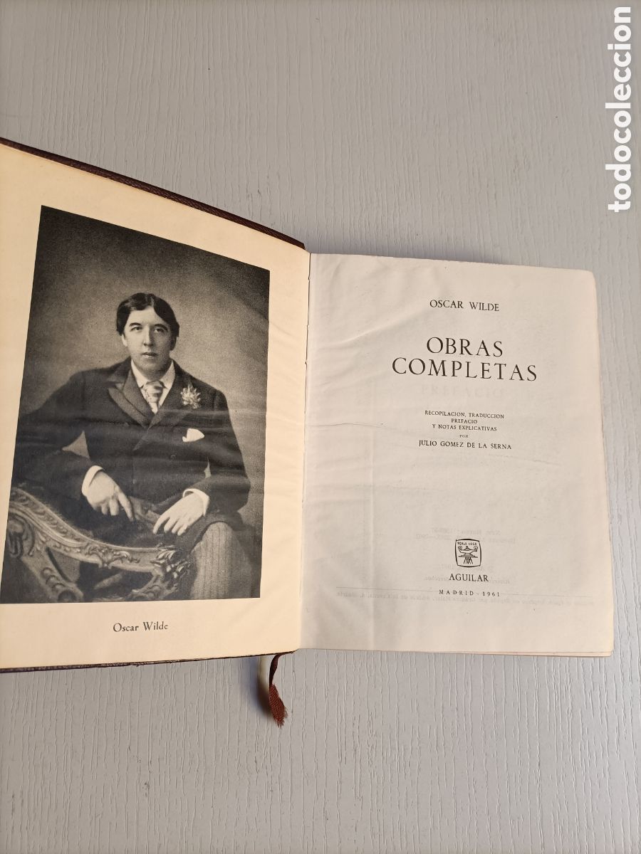 Libros de segunda mano: Oscar Wilde obras completas. Aguilar 1961 - Foto 11