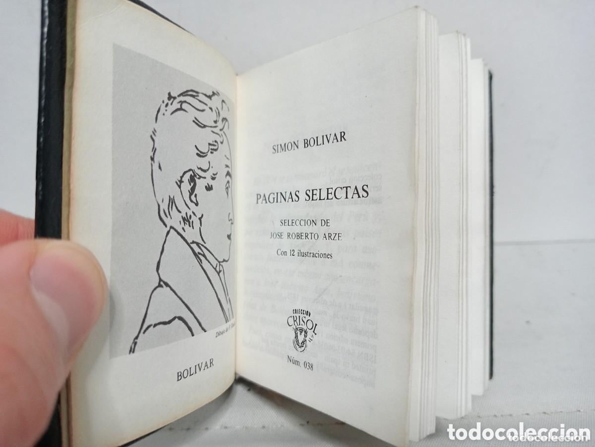 Libros de segunda mano: SIMON BOLIVAR - P&Aacute;GINAS SELECTAS. CRISOLIN. N&Uacute;M. 38. A&Ntilde;O 1975 - Foto 2