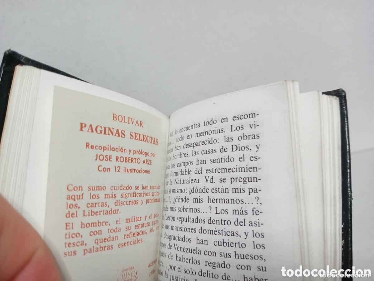 Libros de segunda mano: SIMON BOLIVAR - P&Aacute;GINAS SELECTAS. CRISOLIN. N&Uacute;M. 38. A&Ntilde;O 1975 - Foto 3