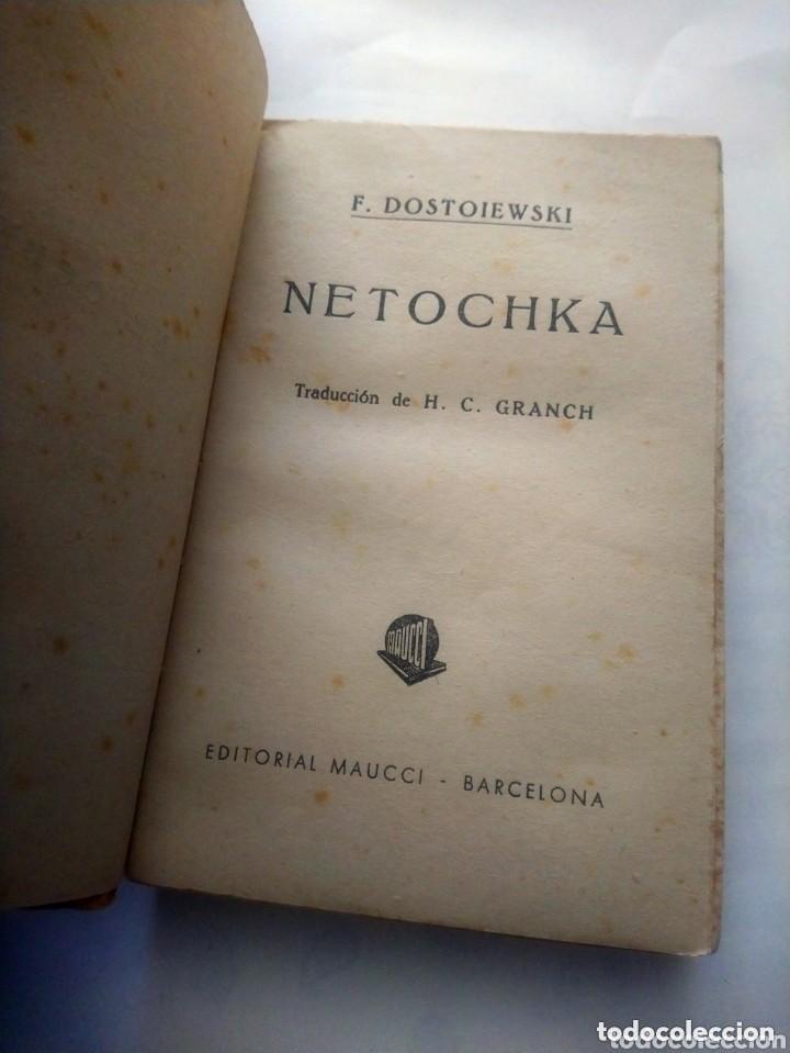 Libros de segunda mano: Netochka Fedor Dostoievski - Editorial Maucci - Foto 2