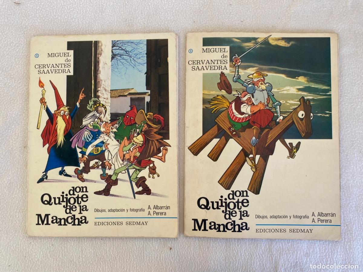 Libros de segunda mano: DON QUIJOTE DE LA MANCHA EN C&Oacute;MIC - EDICIONES SEDMAY - TOMOS 2 y 3 - Foto 1