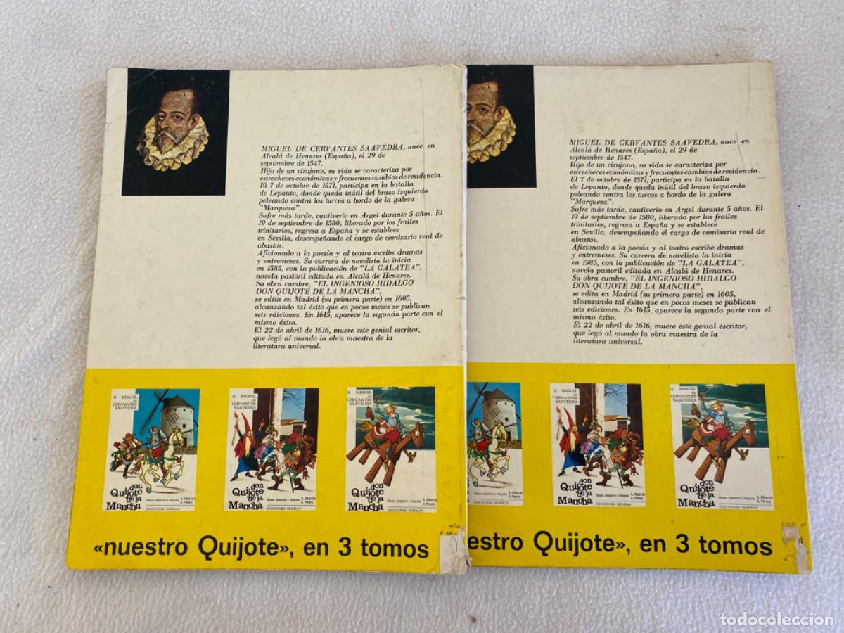 Libros de segunda mano: DON QUIJOTE DE LA MANCHA EN C&Oacute;MIC - EDICIONES SEDMAY - TOMOS 2 y 3 - Foto 2