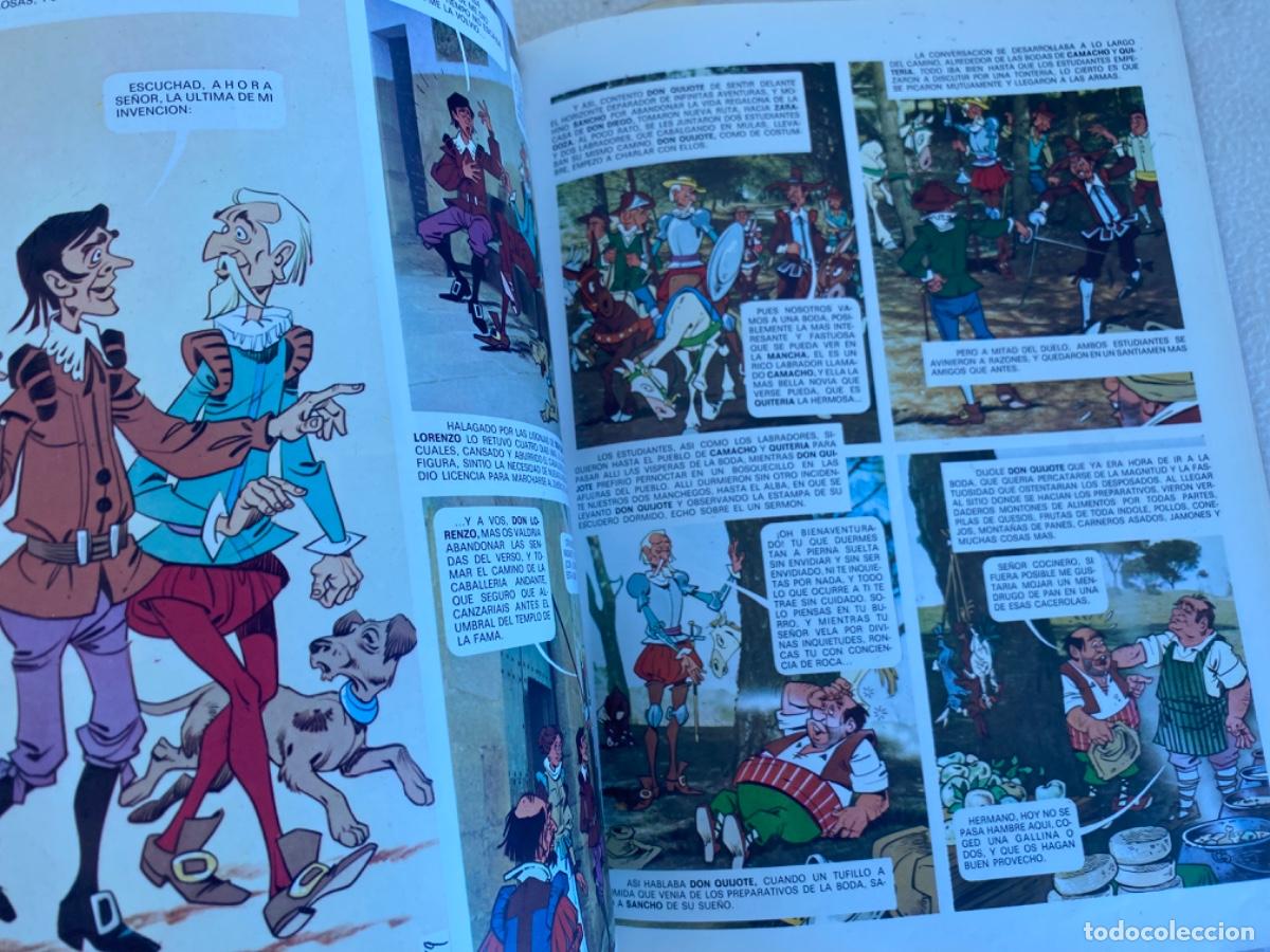 Libros de segunda mano: DON QUIJOTE DE LA MANCHA EN C&Oacute;MIC - EDICIONES SEDMAY - TOMOS 2 y 3 - Foto 6