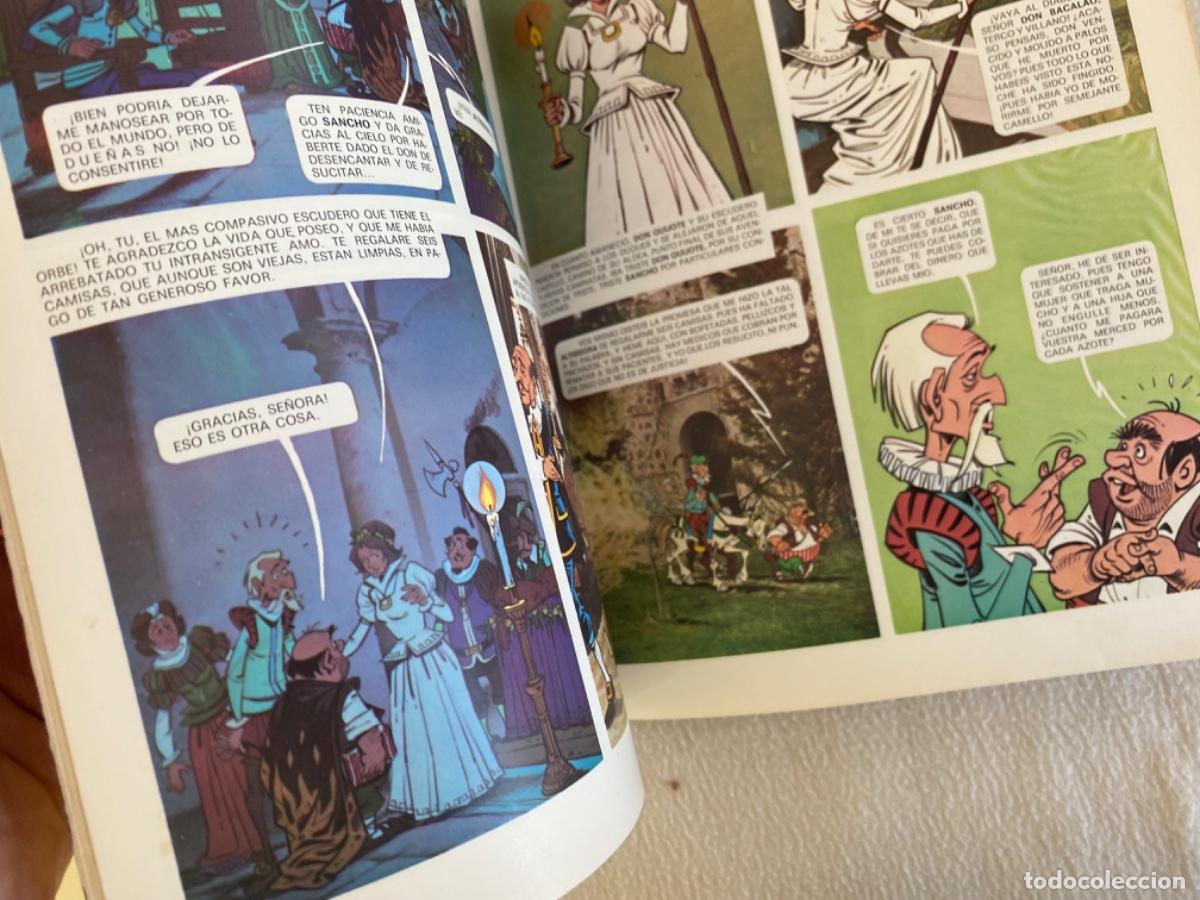 Libros de segunda mano: DON QUIJOTE DE LA MANCHA EN C&Oacute;MIC - EDICIONES SEDMAY - TOMOS 2 y 3 - Foto 8