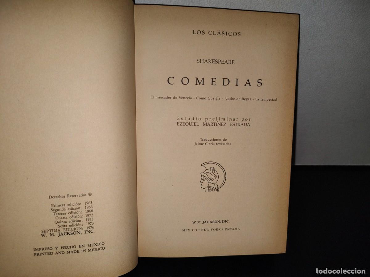 Libros de segunda mano: 176- LOS CL&Aacute;SICOS. SHAKESPEARE. COMEDIAS - 1976 - Foto 4