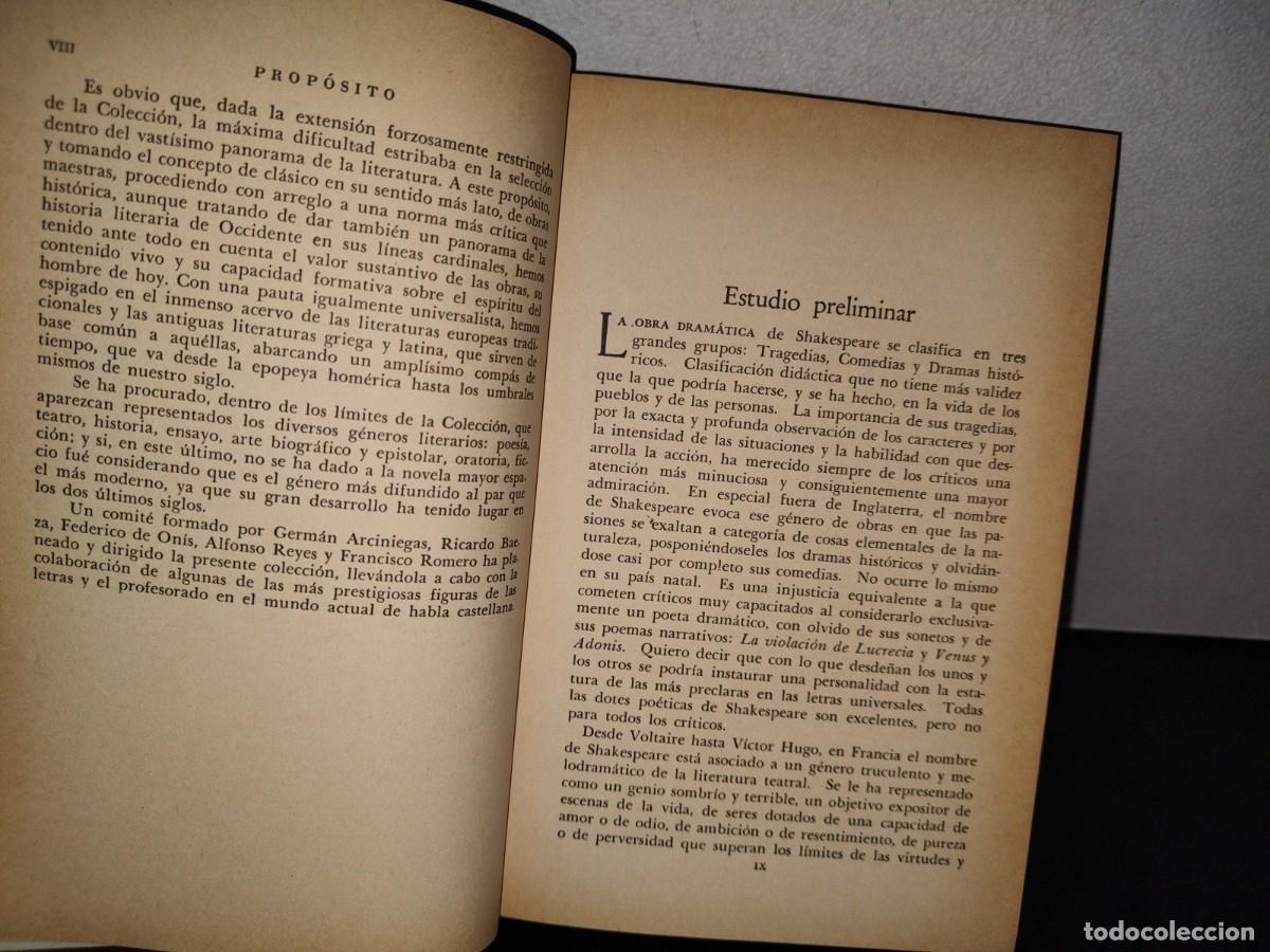 Libros de segunda mano: 176- LOS CL&Aacute;SICOS. SHAKESPEARE. COMEDIAS - 1976 - Foto 6