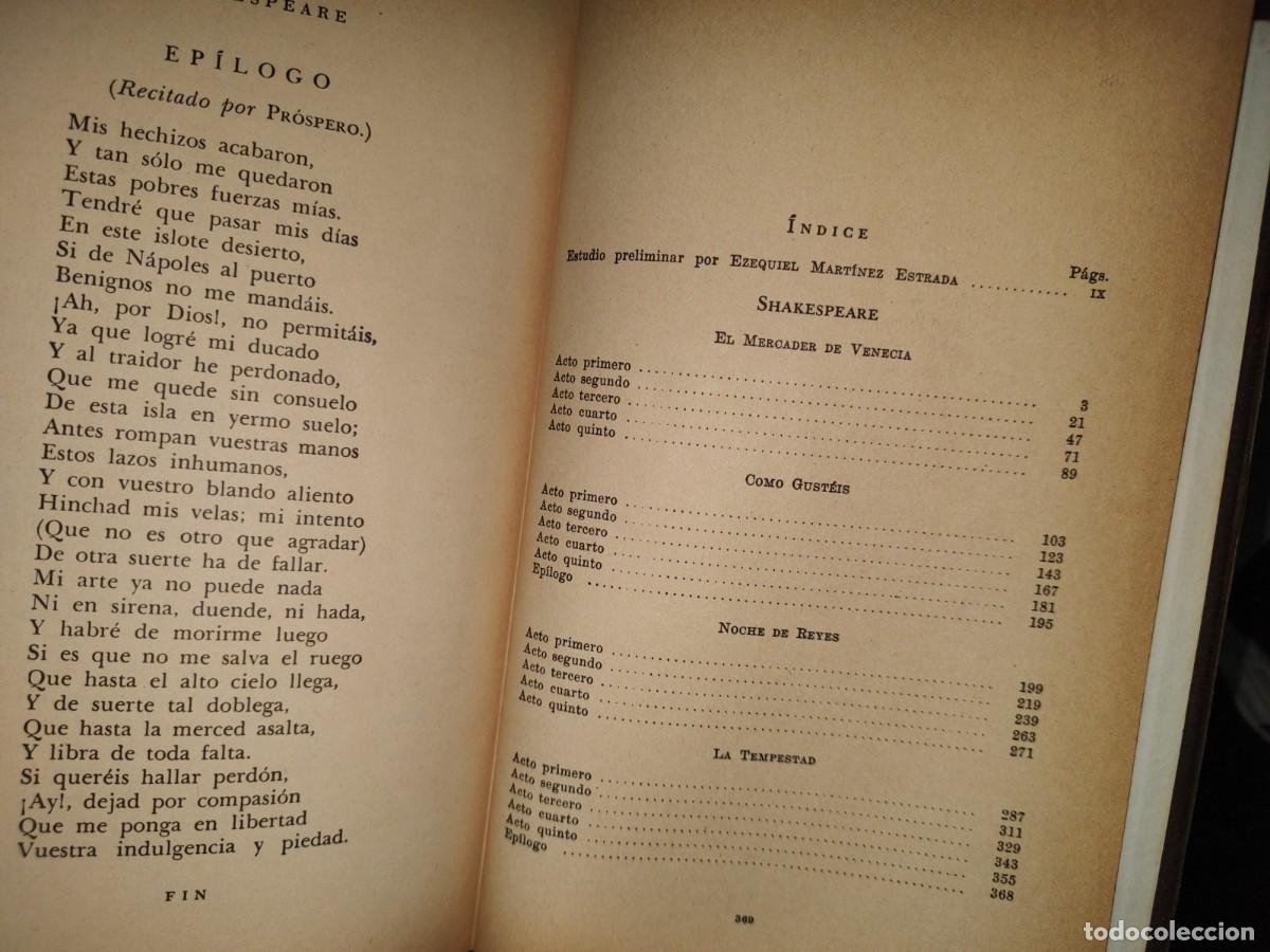 Libros de segunda mano: 176- LOS CL&Aacute;SICOS. SHAKESPEARE. COMEDIAS - 1976 - Foto 7