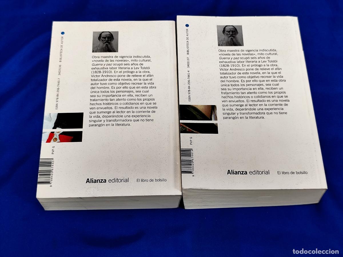Libros de segunda mano: Guerra y paz Tolstoi, Le&oacute;n Alianza Editorial - Foto 2