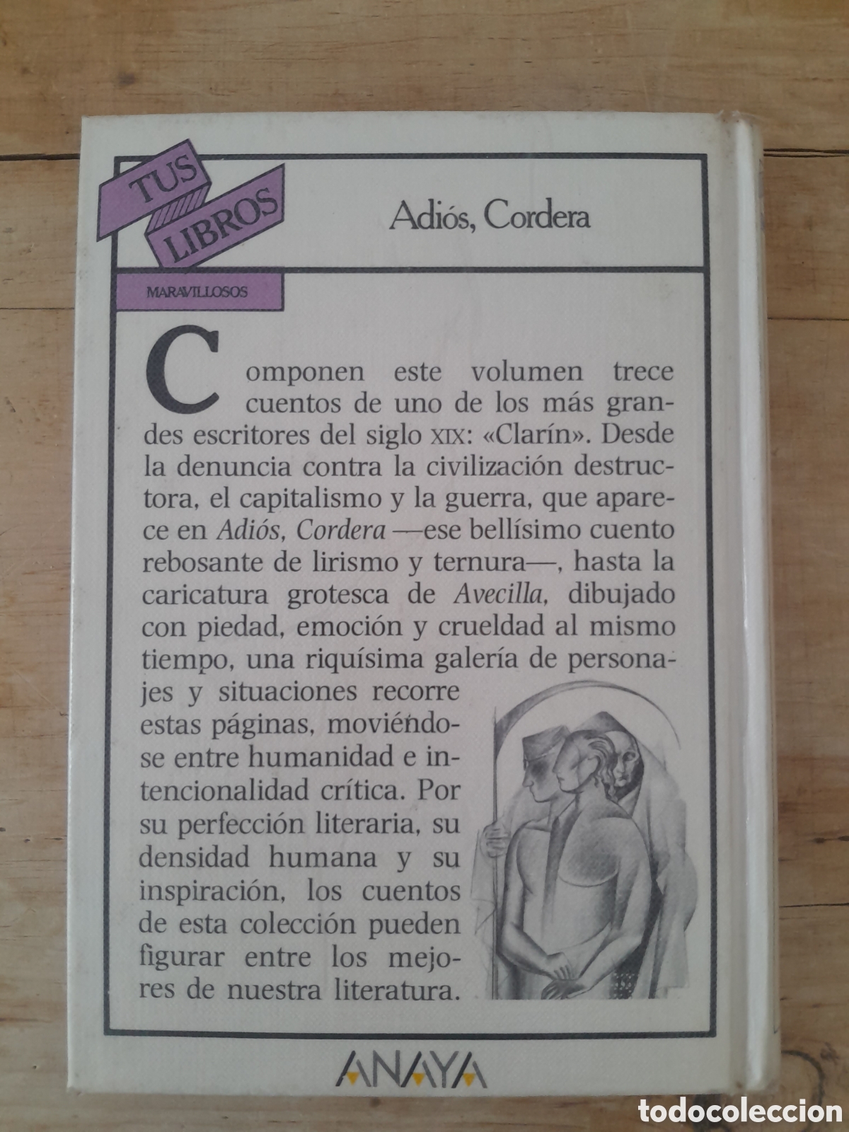 Libros de segunda mano: Adi&oacute;s Cordera de Clar&iacute;n - Foto 3